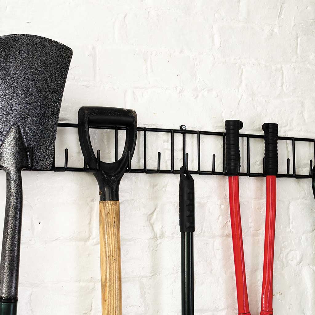 Extra Long Tool Rack (2 Pack)- in use- agriframes