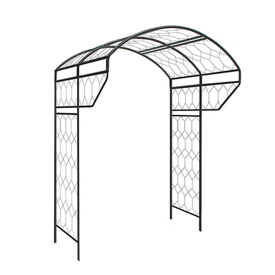 Giverny Arbour Matt Black-small-agriframes
