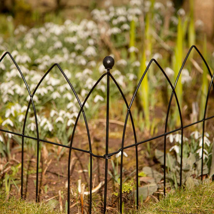 Gothic Border Edging - in use agriframes
