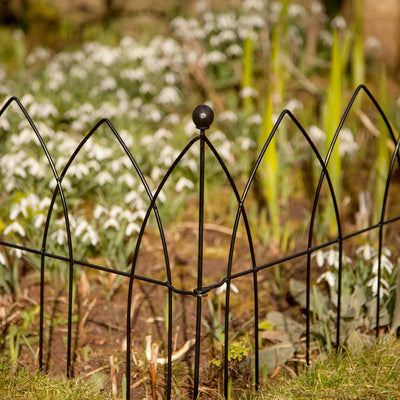 Gothic Border Edging - in use agriframes