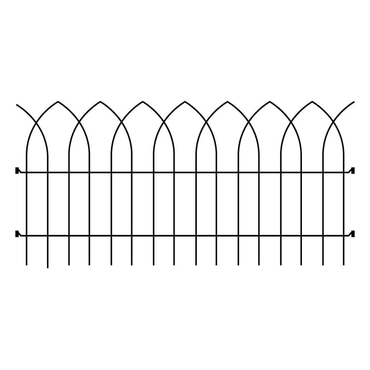 Gothic Lawn & Border Edging - Wireframe