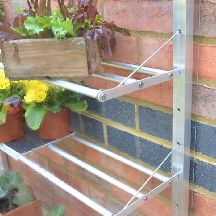 half size cold frame shelf example 