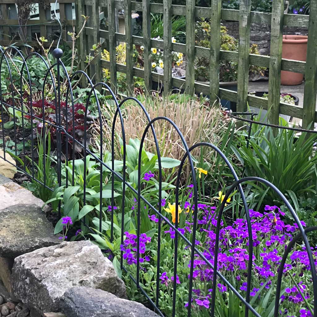 Metal border edging discount