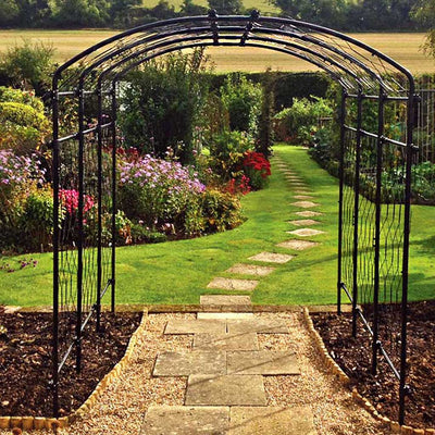 Monet Pergola With Lattice