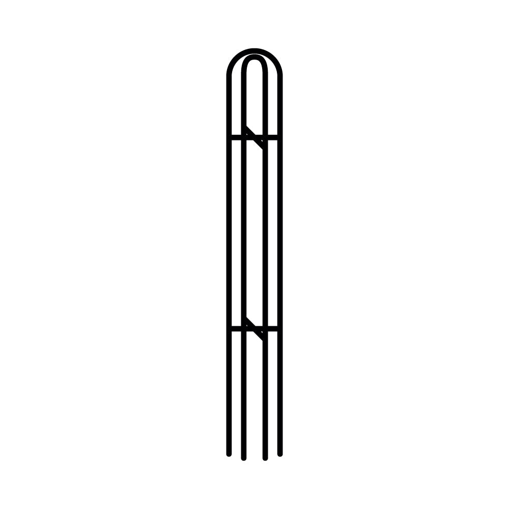 mounting pillar line drawing