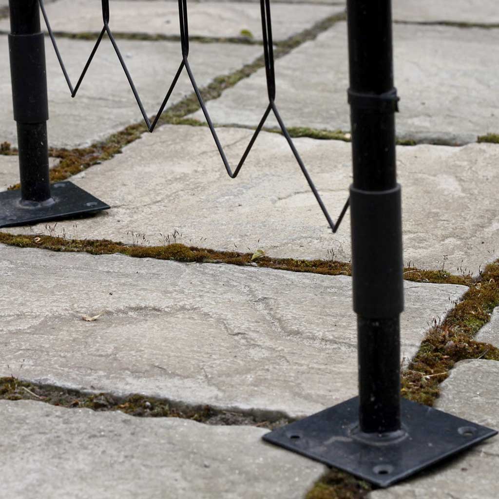 patio feet in use -agriframes