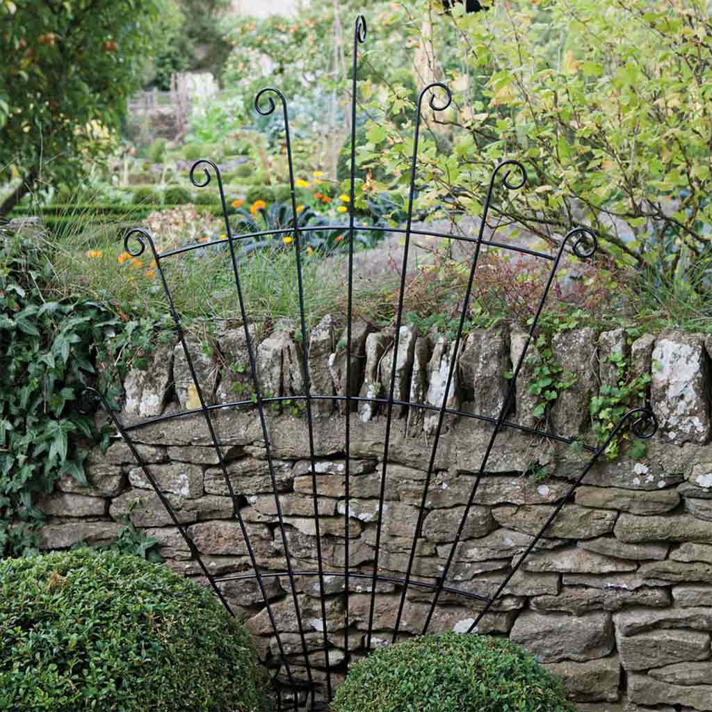 Peacock Trellis in use in a garden 