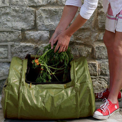 rollmix composter in use 