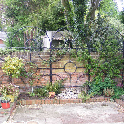 Georgian Round Top Garden Screen