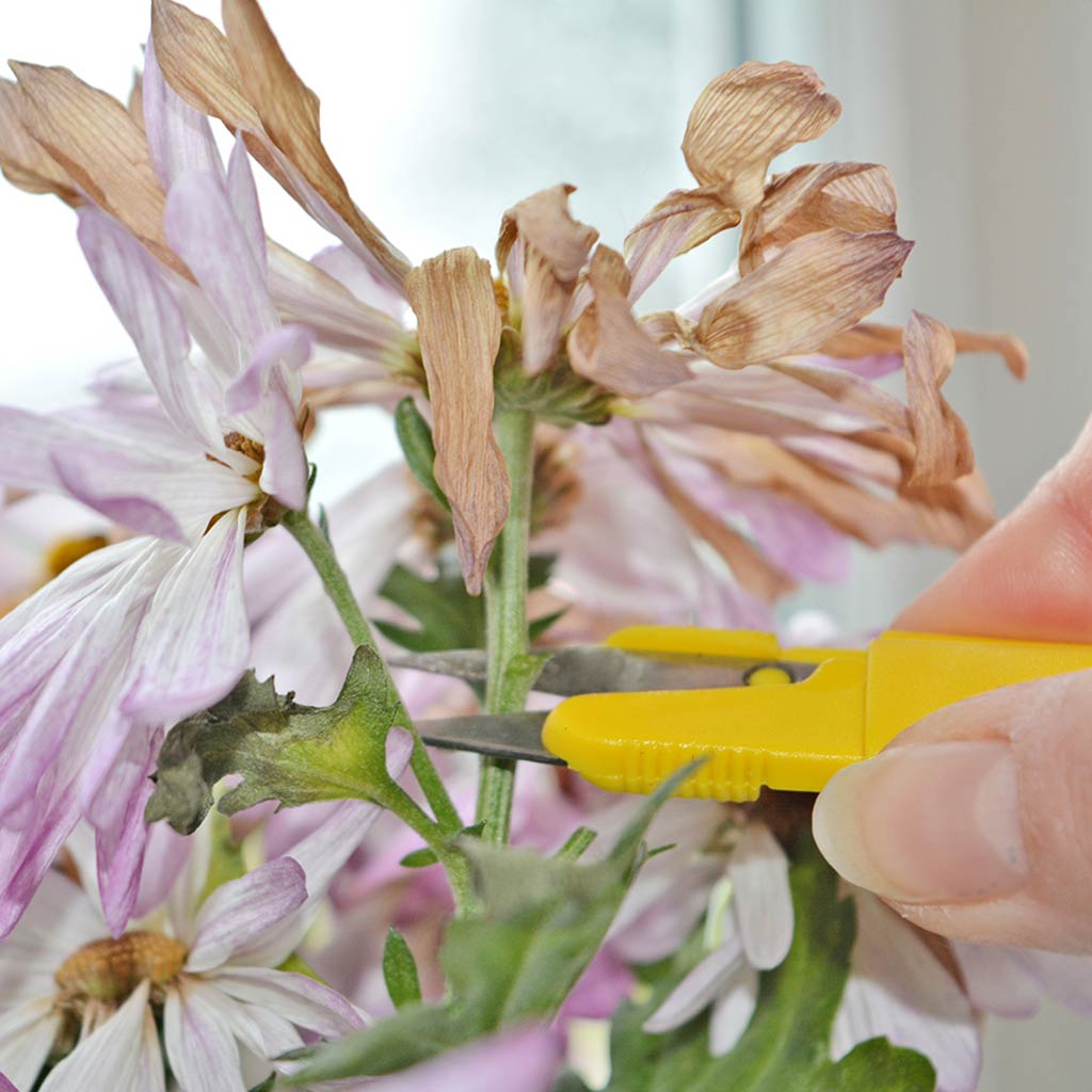 snip-it deluxe yellow cutting flower 