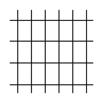 square trellis line drawing