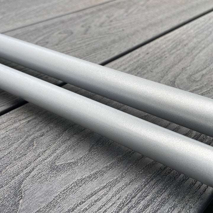 Dove Grey tubing for an Agriframes Superior Fruit Cage