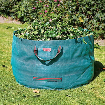 bos tip bag- agriframes filled with leaves 
