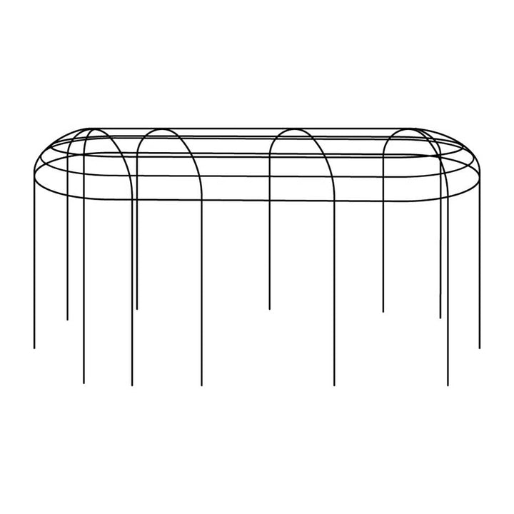 Line drawing of Agriframes Victorian Classic Fruit Cage 