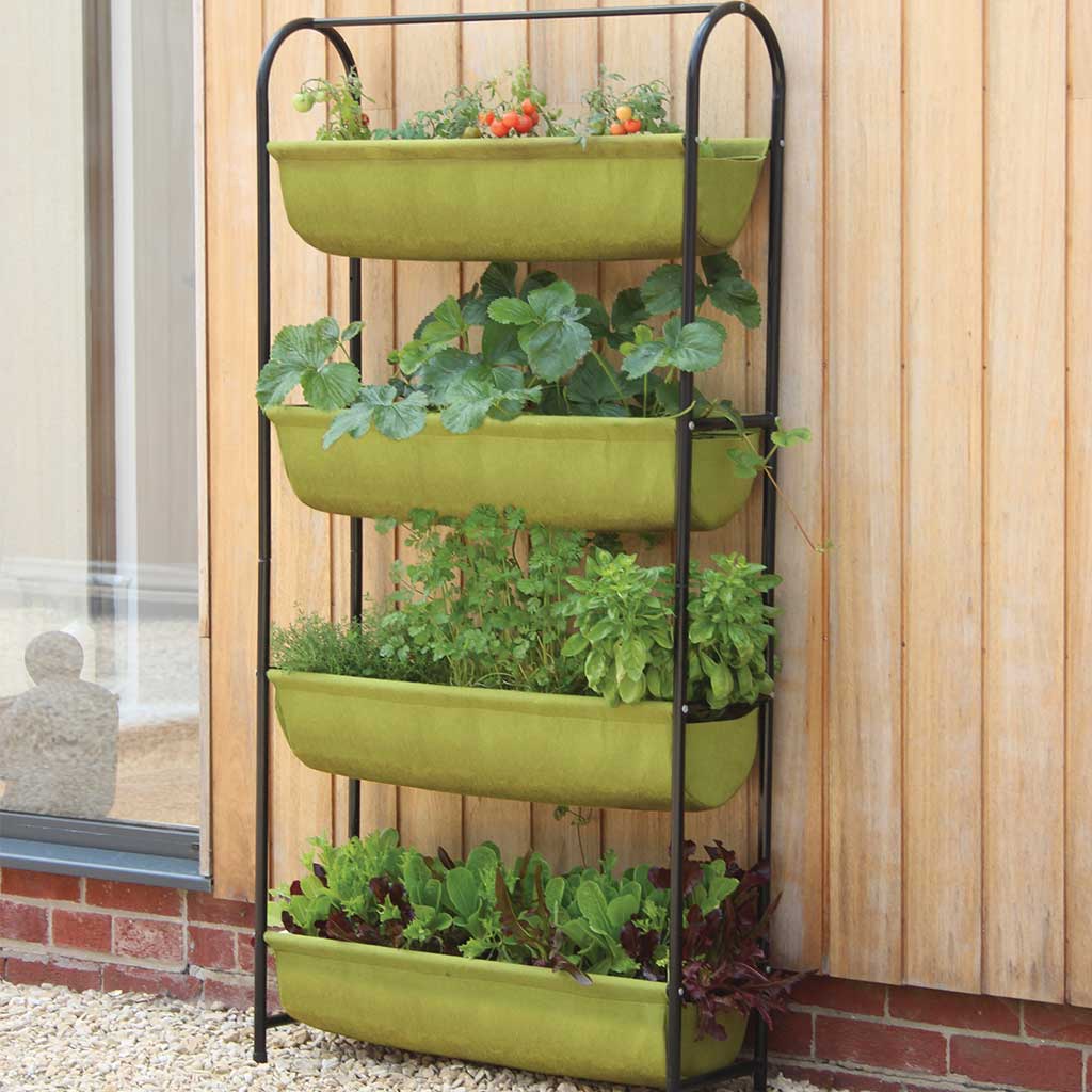 Vigoroot balcony garden in use 