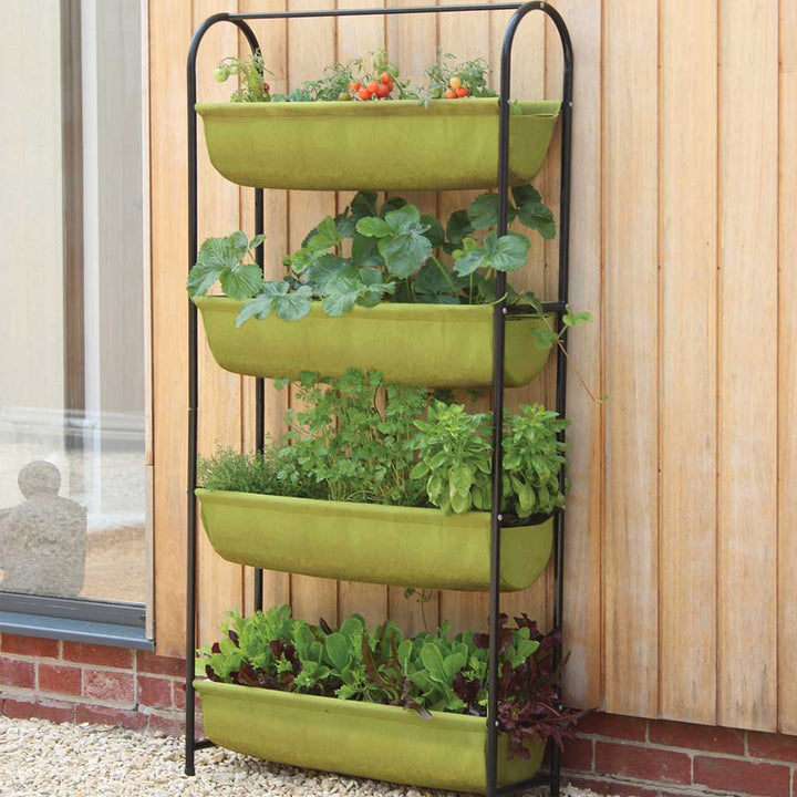 Vigoroot balcony garden in use 
