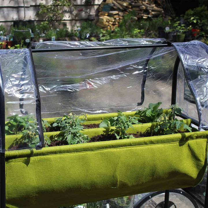 Vigoroot easy table garden open example 